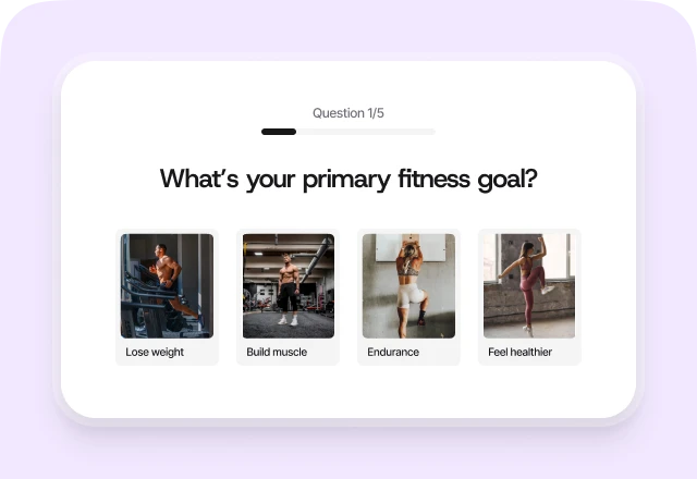 Quizell features card image